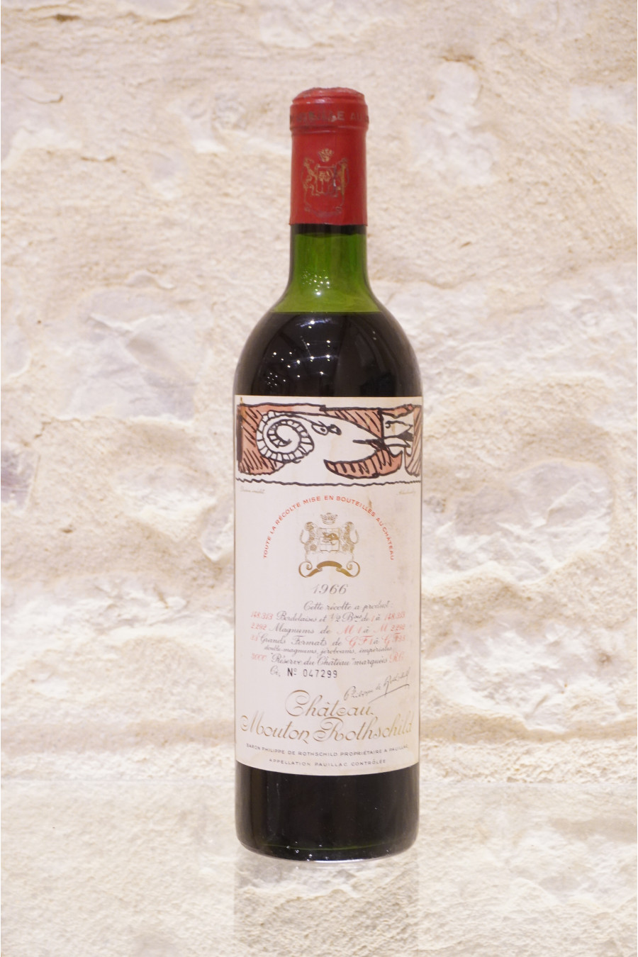 Château Mouton Rothschild Pauillac 1er Cru Classé 1966