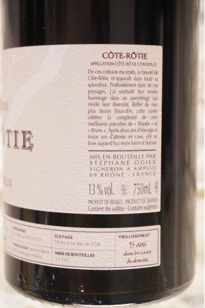 Stéphane Ogier Côte-Rôtie "Mes Grands Lieux" 2010