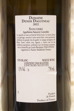Didier Dagueneau "En Chailloux" Sancerre 2022
