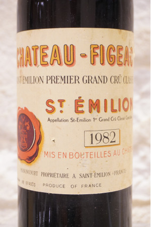 Château Figeac Saint-Emilion 1er Grand Cru Classé 1982