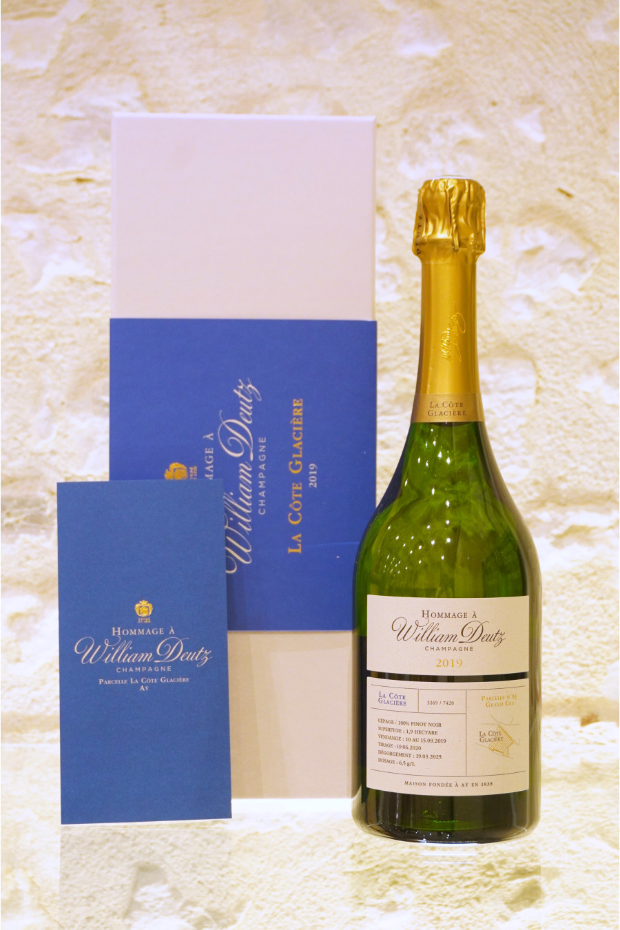 Deutz Hommage à William "La Côte Glacière" Champagne Brut Grand Cru 2019