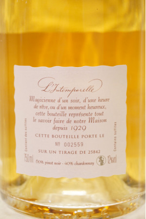 Mailly L'Intemporelle Grand Cru Champagne Brut 2007