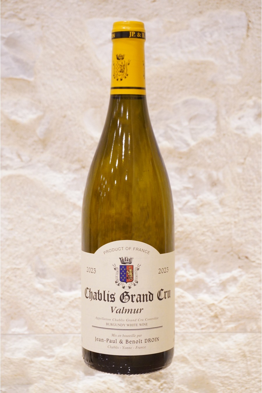 Droin Jean-Paul et Benoit Chablis Grand Cru Valmur 2023 Droin Jean-Paul et Benoit Chablis Grand Cru Valmur 2023