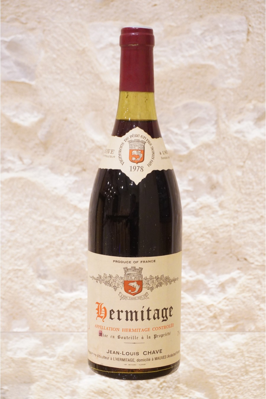 Jean-Louis Chave Hermitage 1978 Jean-Louis Chave Hermitage 1978