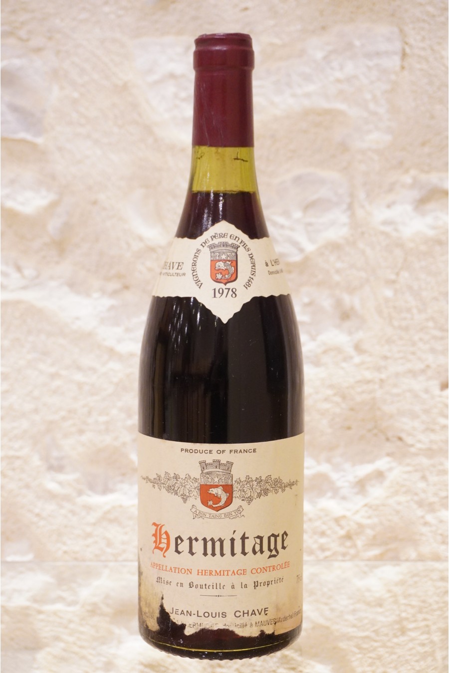 Jean-Louis Chave Hermitage 1978 Jean-Louis Chave Hermitage 1978