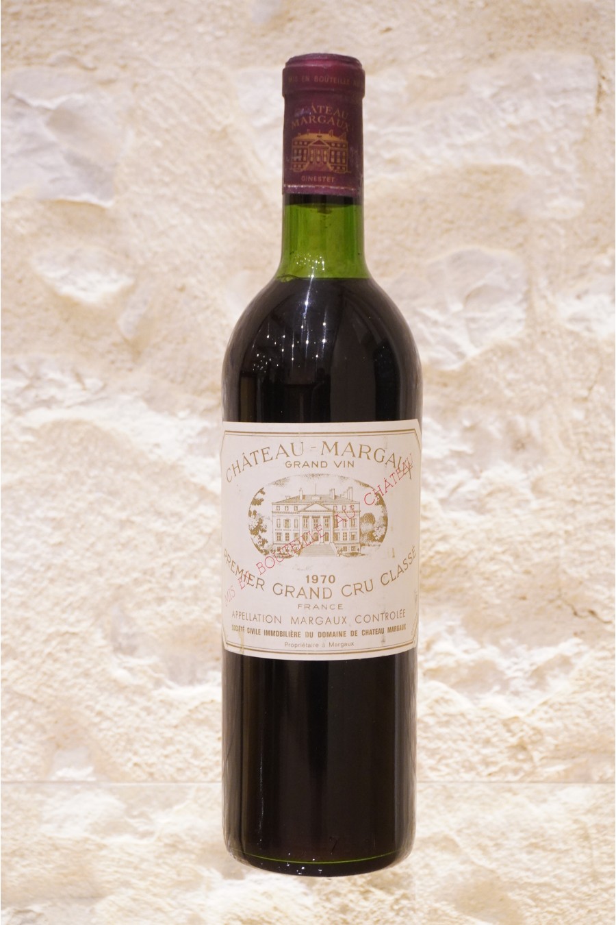 Château Margaux 1er Cru Classé 1970 Château Margaux 1er Cru Classé 1970