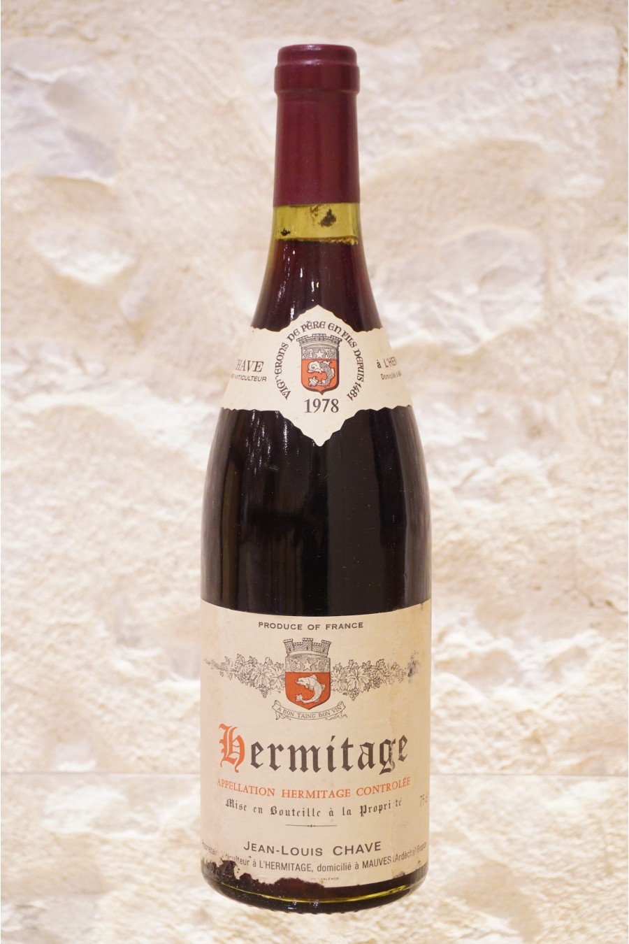 Jean-Louis Chave Hermitage 1978 Jean-Louis Chave Hermitage 1978