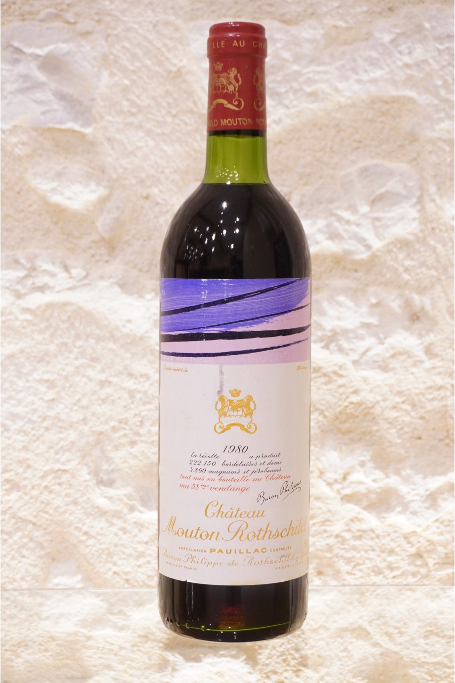 Château Mouton Rothschild Pauillac 1er Cru Classé 1980 Château Mouton Rothschild Pauillac 1er Cru Classé 1980