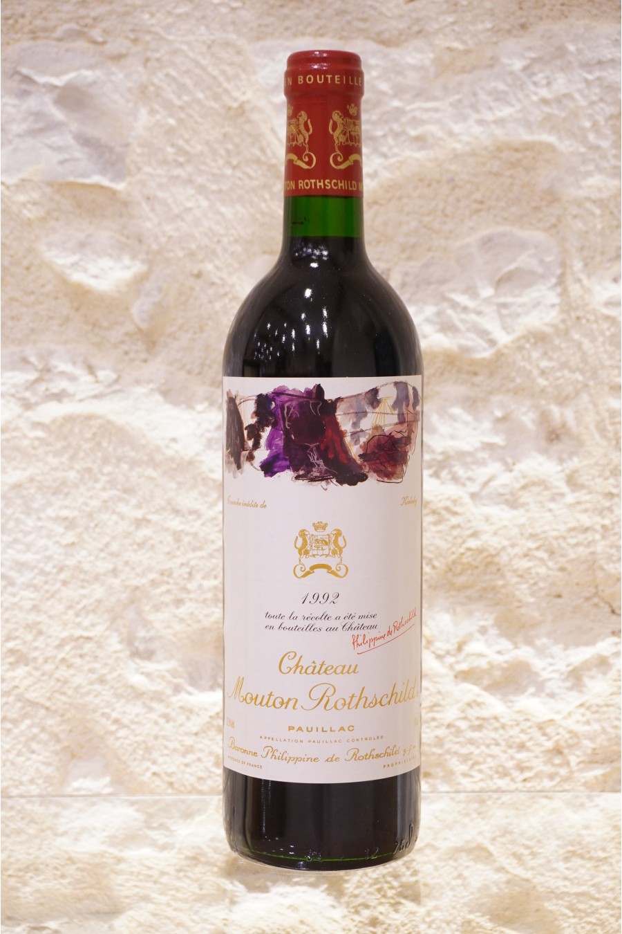 Château Mouton Rothschild Pauillac 1er Cru Classé 1992 Château Mouton Rothschild Pauillac 1er Cru Classé 1992