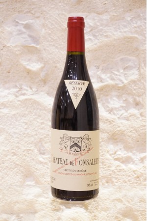 Château de Fonsalette Côte du Rhône 2010
