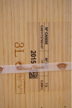 Château d'Yquem Sauternes 1er Cru Classé Supérieur 2015