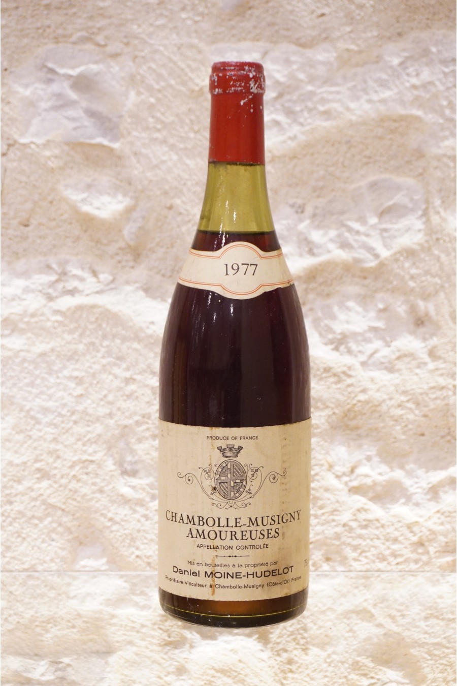 Daniel Moine Hudelot Chambolle-Musigny "Les Amoureuses" 1er Cru 1977 Daniel Moine Hudelot Chambolle-Musigny "Les Amoureuses" 1er Cru 1977