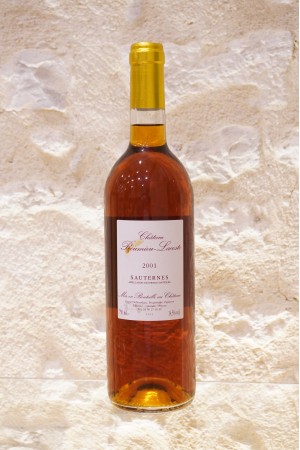 Château Roumieu-Lacoste "Selection André Dubourdieu" Sauternes 2001
