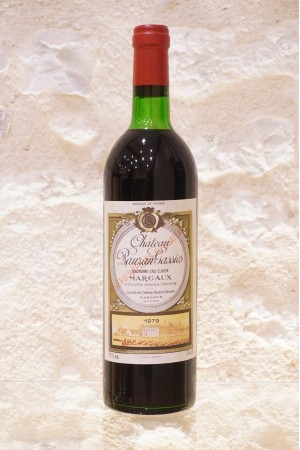 Château Rauzan-Gassies Margaux 2e Cru Classé 1979