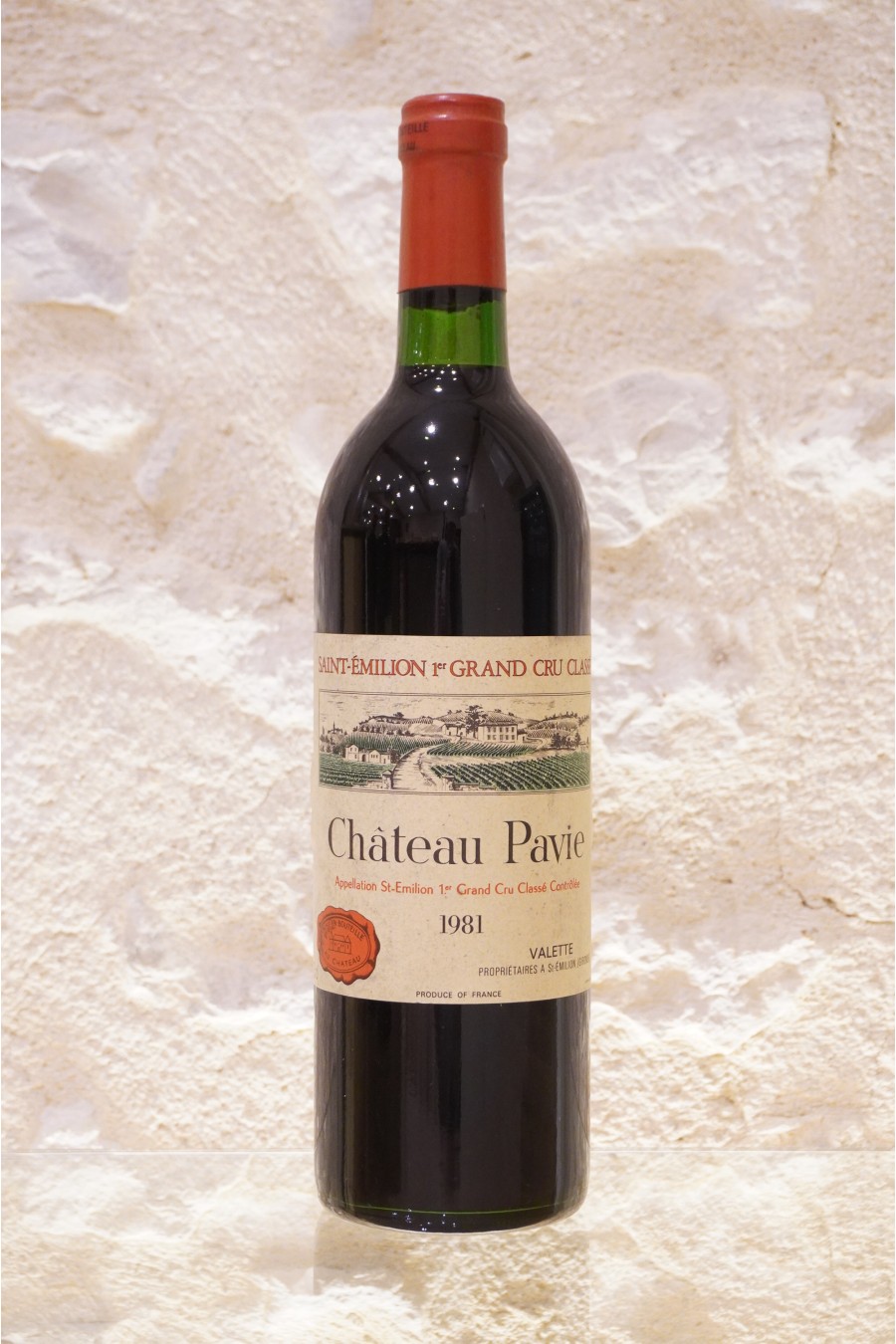 Château Pavie Saint-Emilion 1er Grand Cru Classé 1981 Château Pavie Saint-Emilion 1er Grand Cru Classé 1981