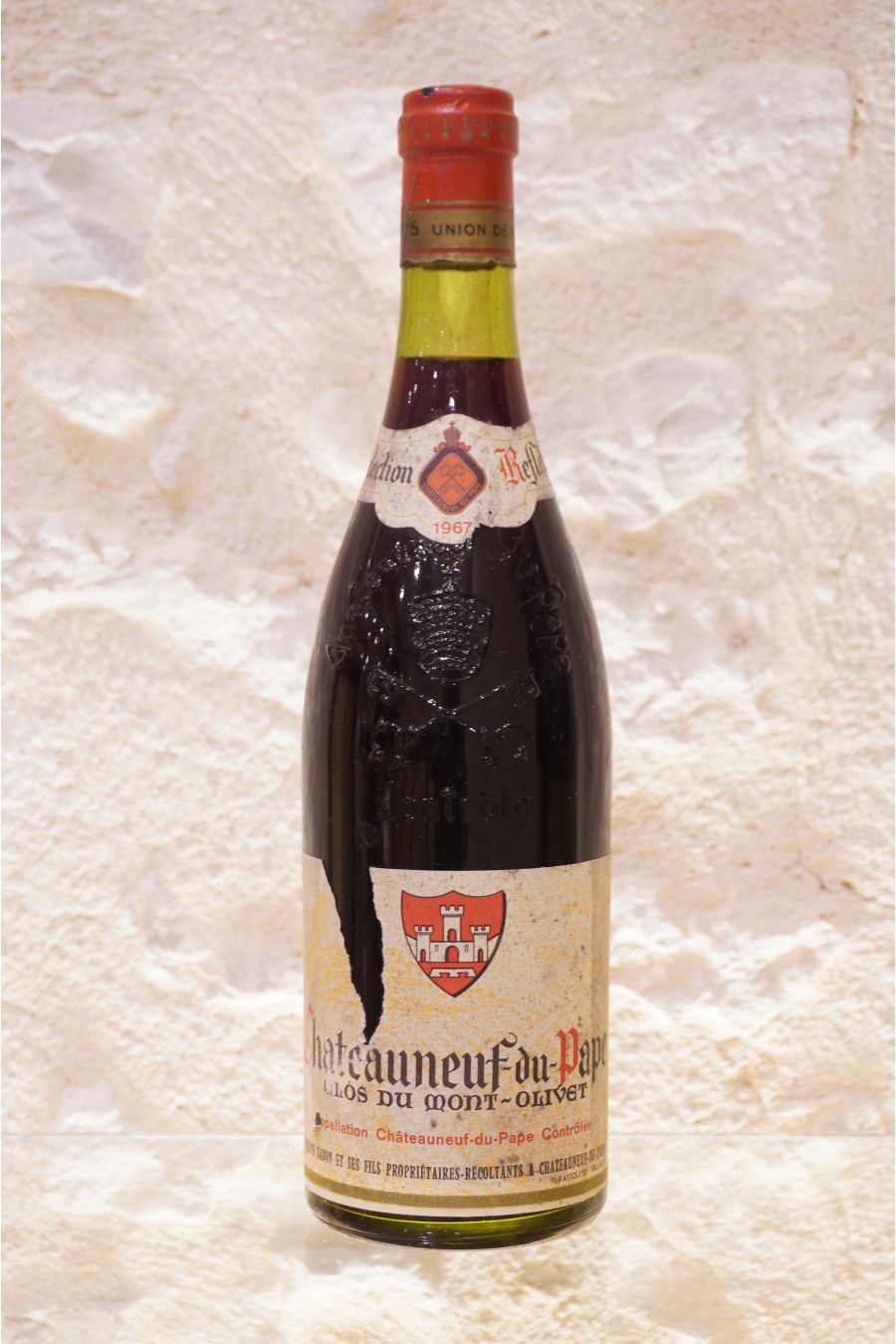 Clos du Mont Olivet Châteauneuf du Pape 1967 Clos du Mont Olivet Châteauneuf du Pape 1967