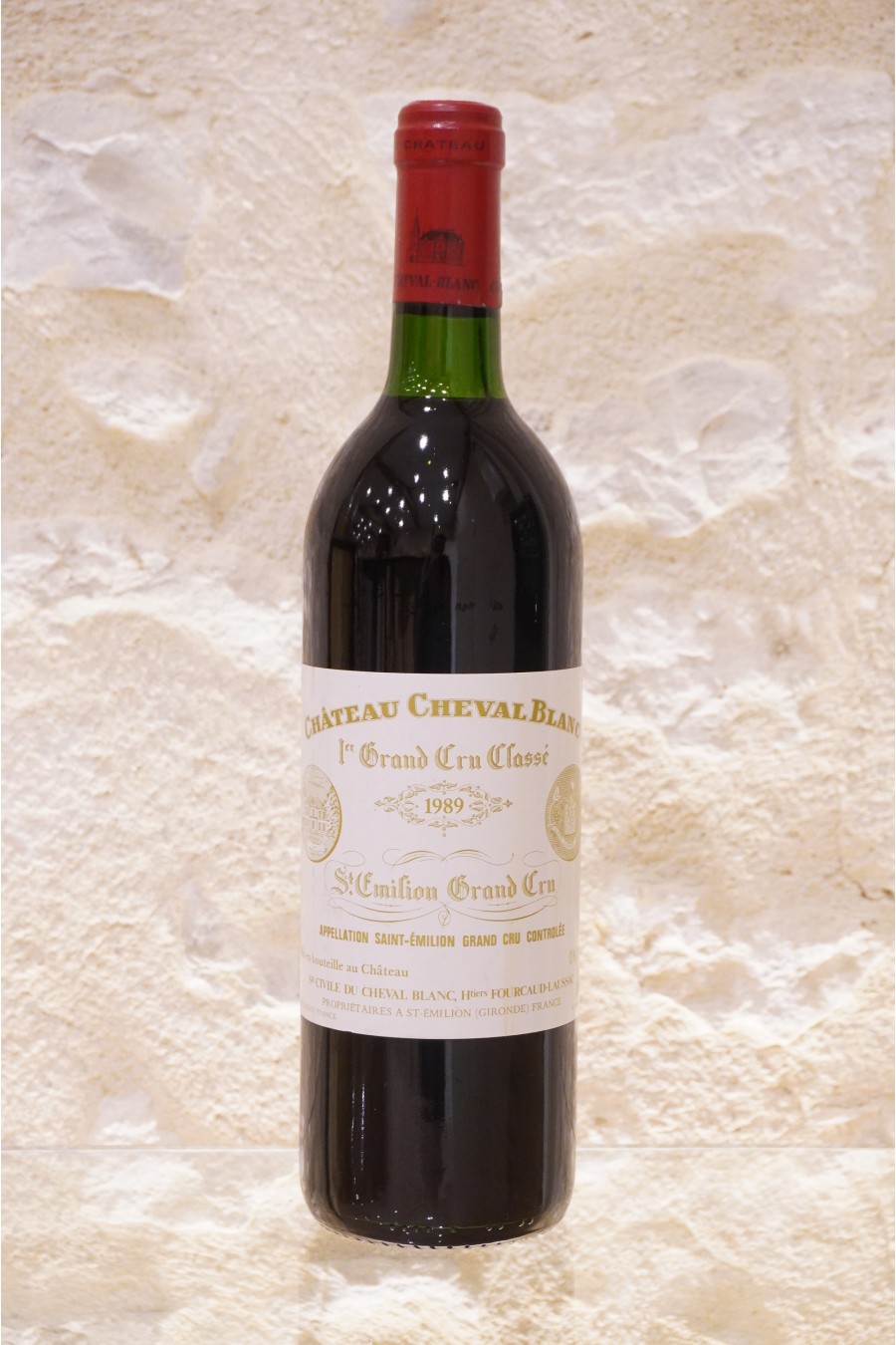 Château Cheval Blanc Saint-Emilion 1er Grand Cru Classé 1989 Château Cheval Blanc Saint-Emilion 1er Grand Cru Classé 1989