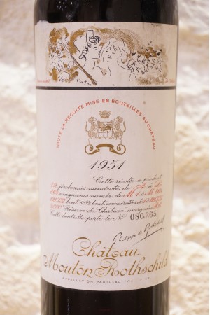 Château Mouton Rothschild Pauillac 1er Cru Classé 1951