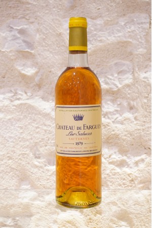 Château de Fargues Sauternes 1er Cru Classé 1979