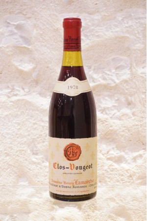 Domaine Henry Lamarche Clos-Vougeot Grand Cru 1978