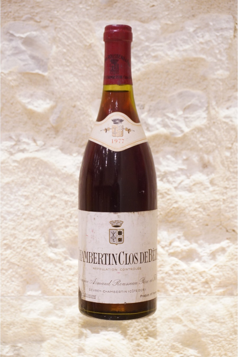 Domaine Armand Rousseau Chambertin "Clos de Bèze" Grand Cru 1977 Domaine Armand Rousseau Chambertin "Clos de Bèze" Grand Cru 1977