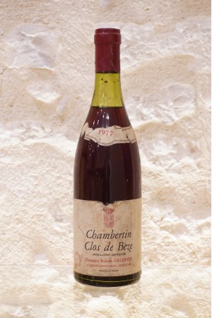 Robert Groffier Chambertin "Clos de Bèze" Grand Cru 1977
