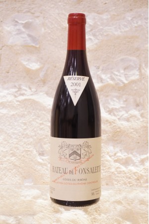 Château de Fonsalette Côtes du Rhône 2001
