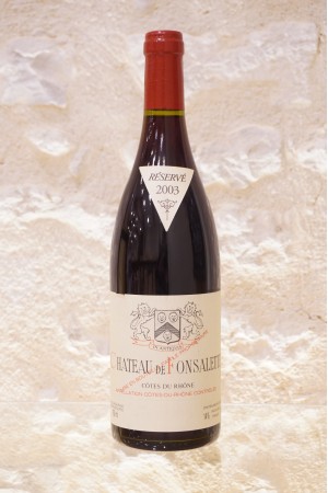 Château de Fonsalette Côtes du Rhône 2003