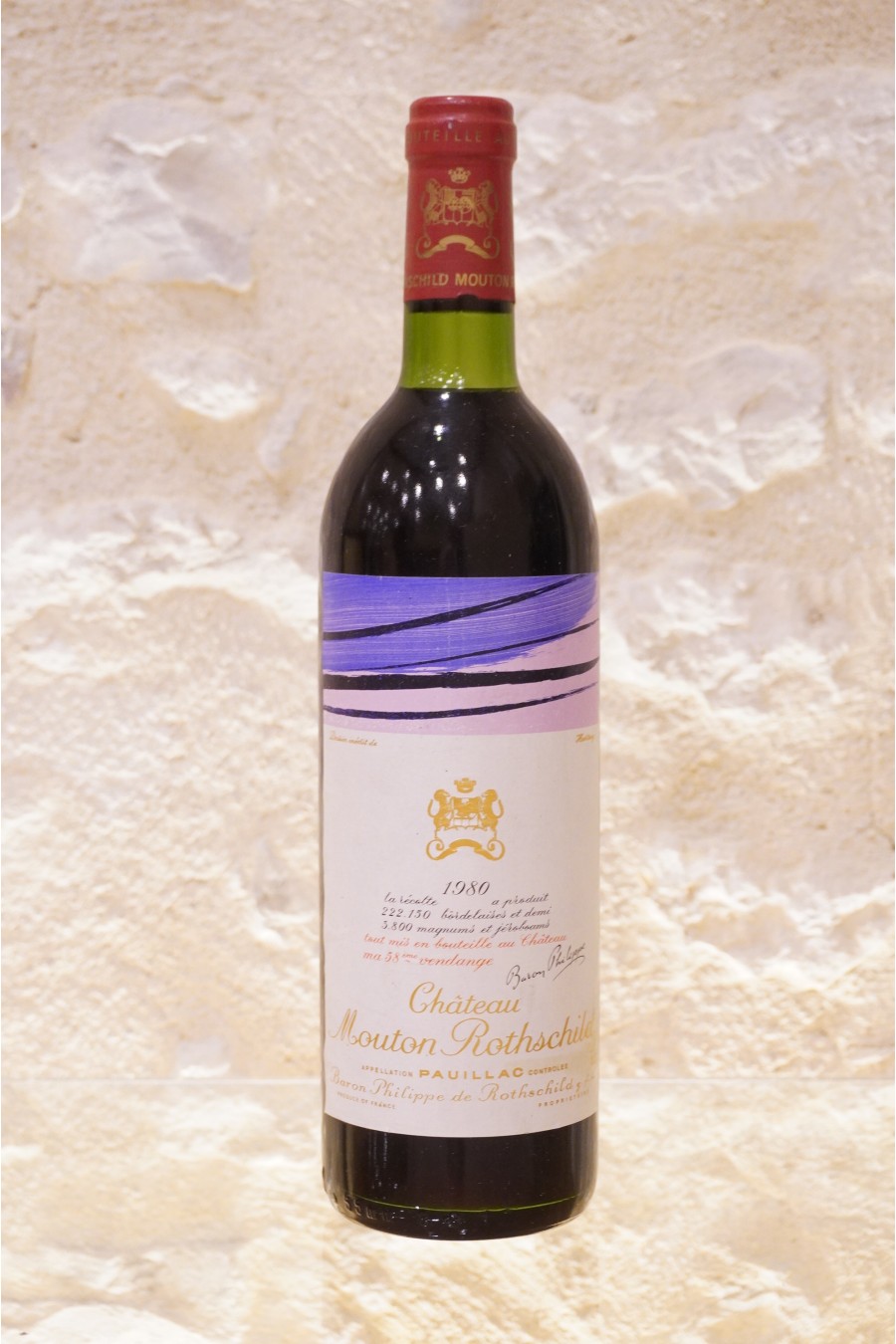 Château Mouton Rothschild Pauillac 1er Cru Classé 1980 Château Mouton Rothschild Pauillac 1er Cru Classé 1980