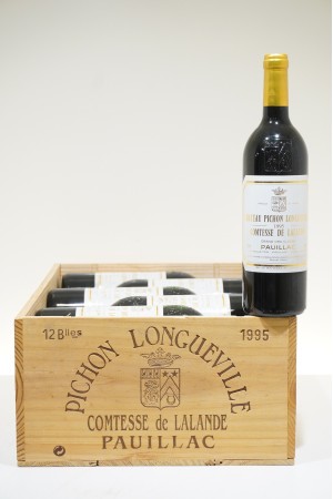 Château Pichon Longueville Comtesse de Lalande Pauillac 2e Cru Classé 1995 OWC12