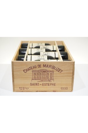 Château De Marbuzet Saint-Estèphe 1990 OWC12