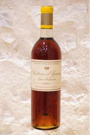 Château d'Yquem Sauternes 1er Cru Classé Supérieur 1960
