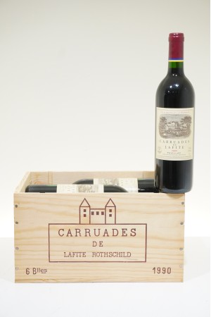 Carruades de Lafite Rothschild Pauillac 1990 OWC6