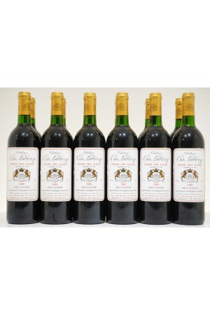 Château Cos Labory Saint-Estèphe 5e Cru Classé 1989 OWC12