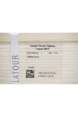 Château Latour Pauillac 1er Cru Classé 2013 OWC3