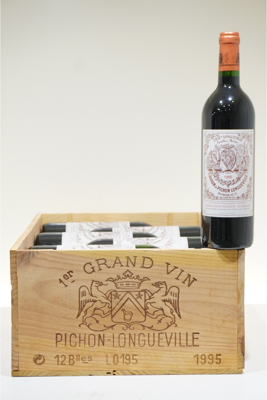 Château Pichon Longueville Baron Pauillac 2e Cru Classé 1995 OWC12 Château Pichon Longueville Baron Pauillac 2e Cru Classé 1995 OWC12