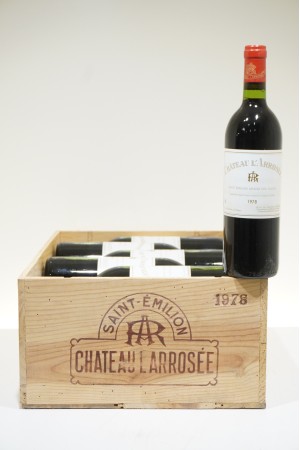 Château L'Arrosée Saint-Emilion Grand Cru Classé 1978 OWC12