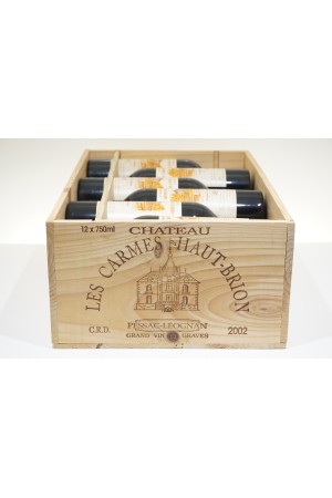 Les Carmes Haut-Brion Pessac-Léognan Grand Cru Classé 2002 OWC12