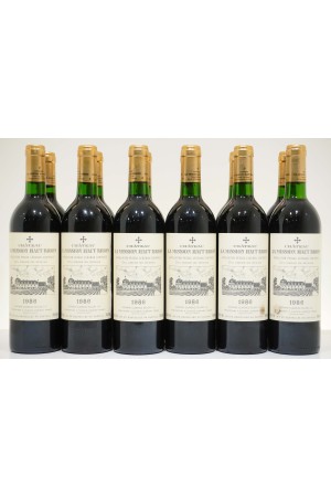 Château La Mission Haut-Brion Pessac-Léognan Grand Cru Classé 1986 OWC12