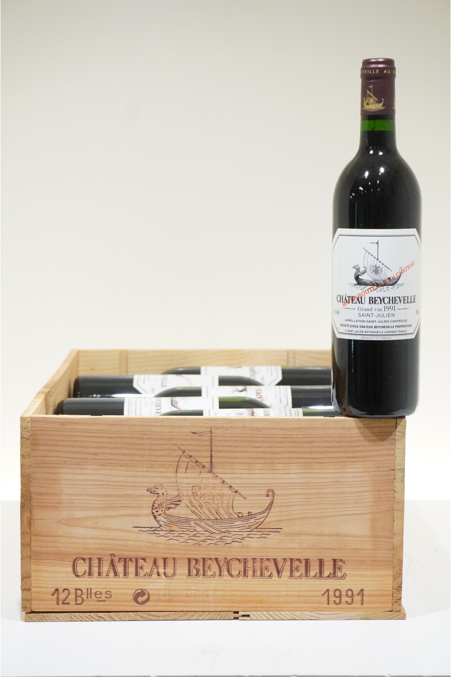 Château Beychevelle Saint-Julien 4e Cru Classé 1991 OWC12 Château Beychevelle Saint-Julien 4e Cru Classé 1991 OWC12