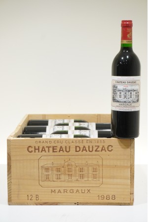 Château Dauzac Margaux 5e Cru Classé 1988 OWC12