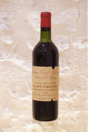 Château Grand Barrail Lamarzelle Figeac Saint Emilion Grand Cru 1960