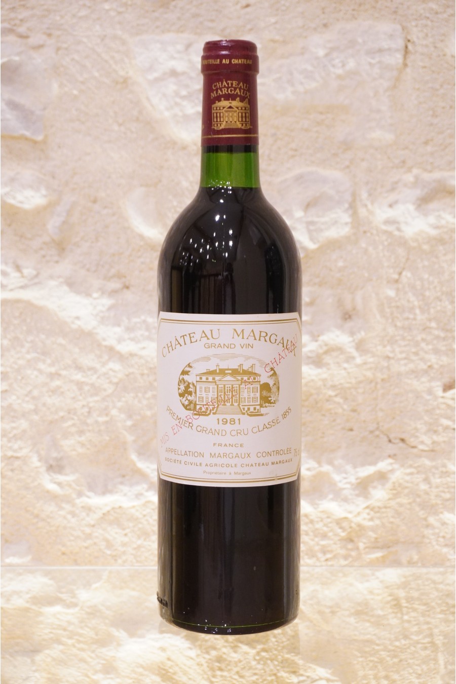 Château Margaux 1er Cru Classé 1981 Château Margaux 1er Cru Classé 1981