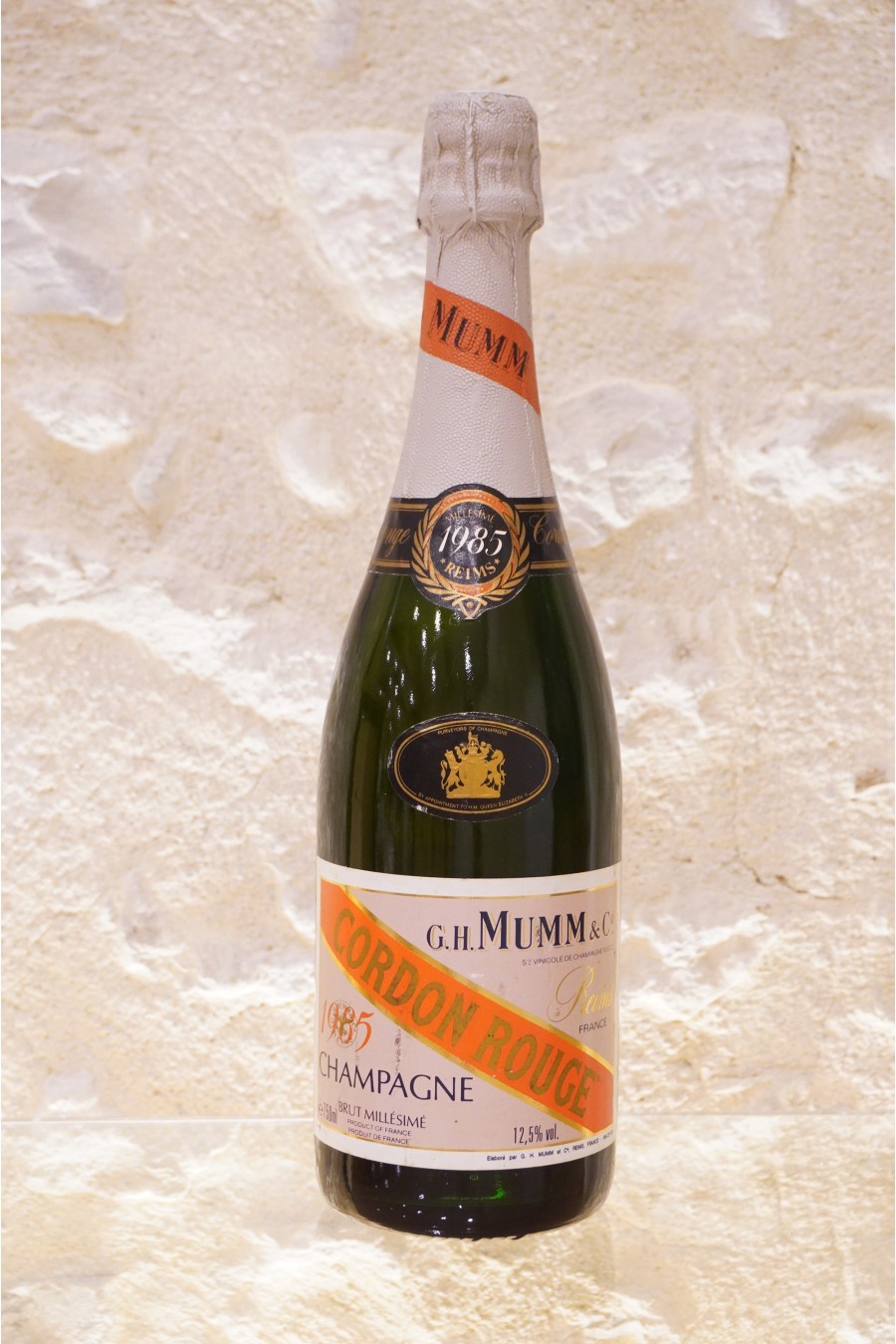 Champagne G. H. Mumm Cordon Rouge Brut Millésimé 1985 Champagne G. H. Mumm Cordon Rouge Brut Millésimé 1985