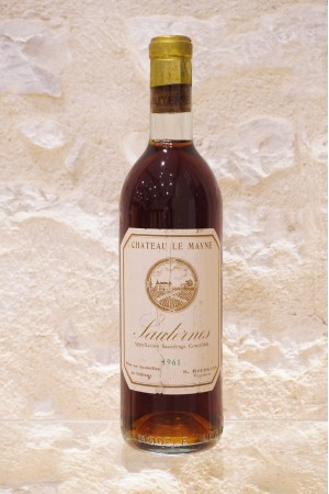 Château Le Mayne Sauternes 1961