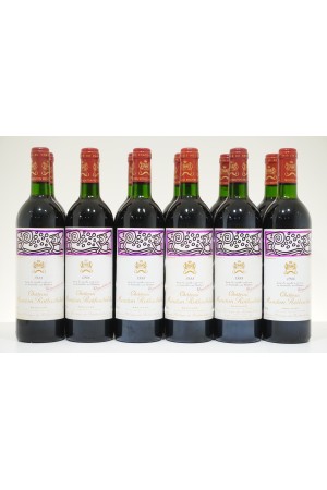 Château Mouton Rothschild Pauillac 1er Cru Classé 1988 OWC12