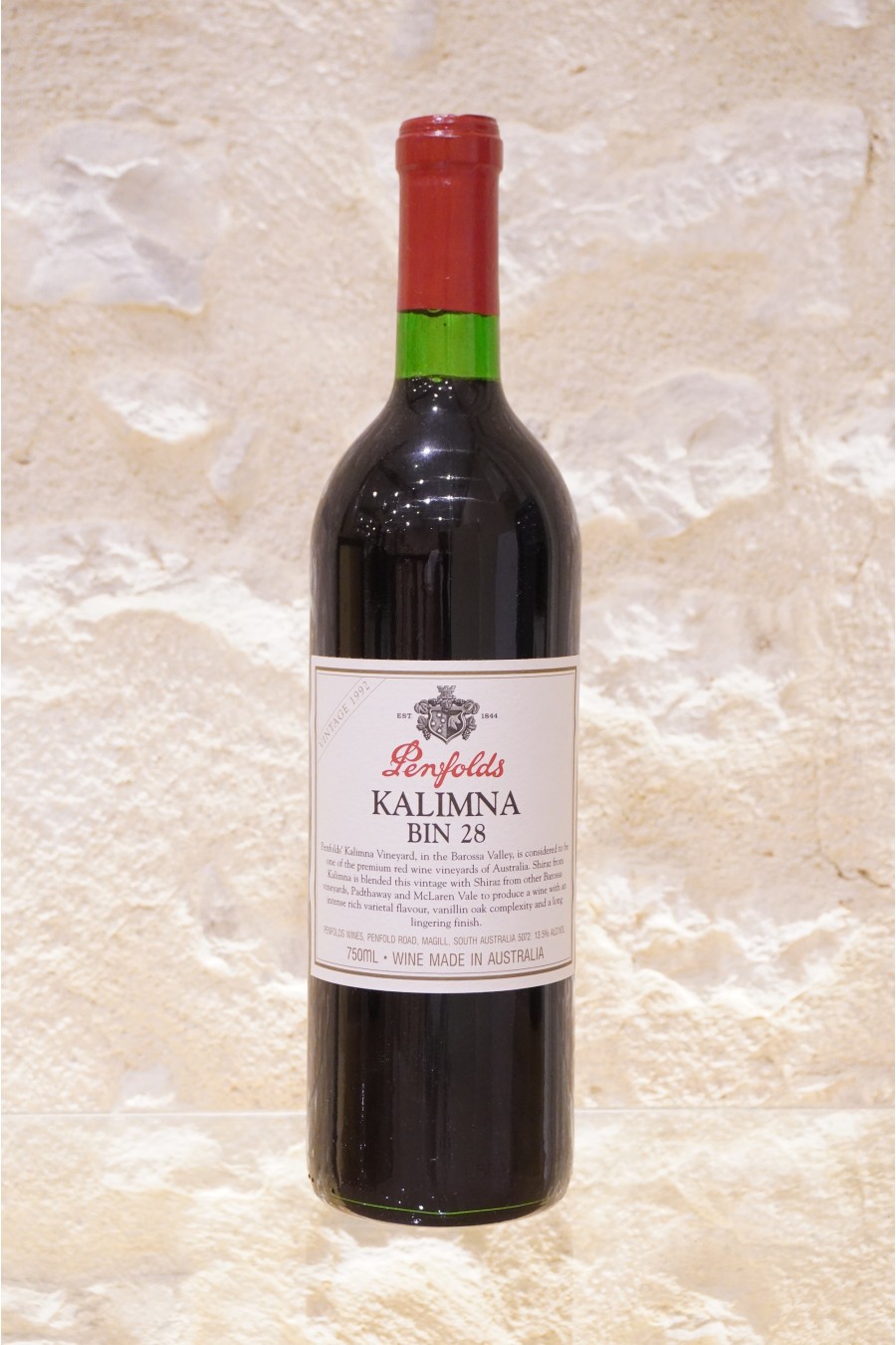 Penfolds BIN 28 Kalimna Shiraz 1992