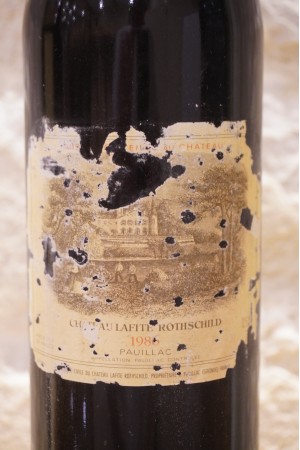 Château Lafite Rothschild Pauillac 1er Cru Classé 1986