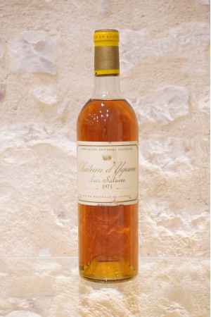 Château d'Yquem Sauternes 1er Cru Classé Supérieur 1973