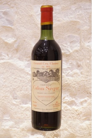 Château Calon-Ségur Saint-Estèphe 3e Cru Classé 1969